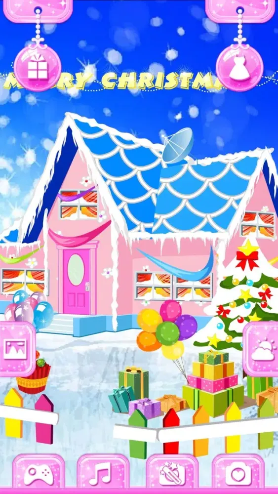 Merry Chrismas Room-Baby Games スクリーンショット