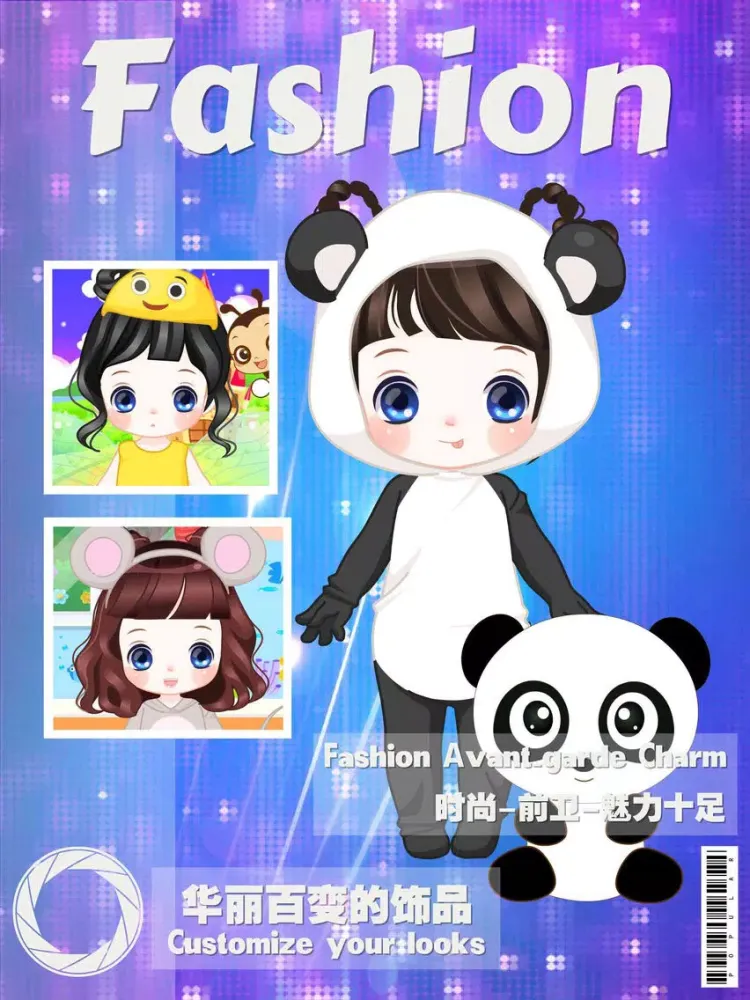 Dress Up Cute Doll-Girl Games iPad 应用截图