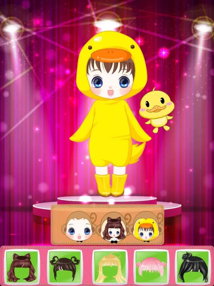Dress Up Cute Doll-Girl Games iPad 应用截图