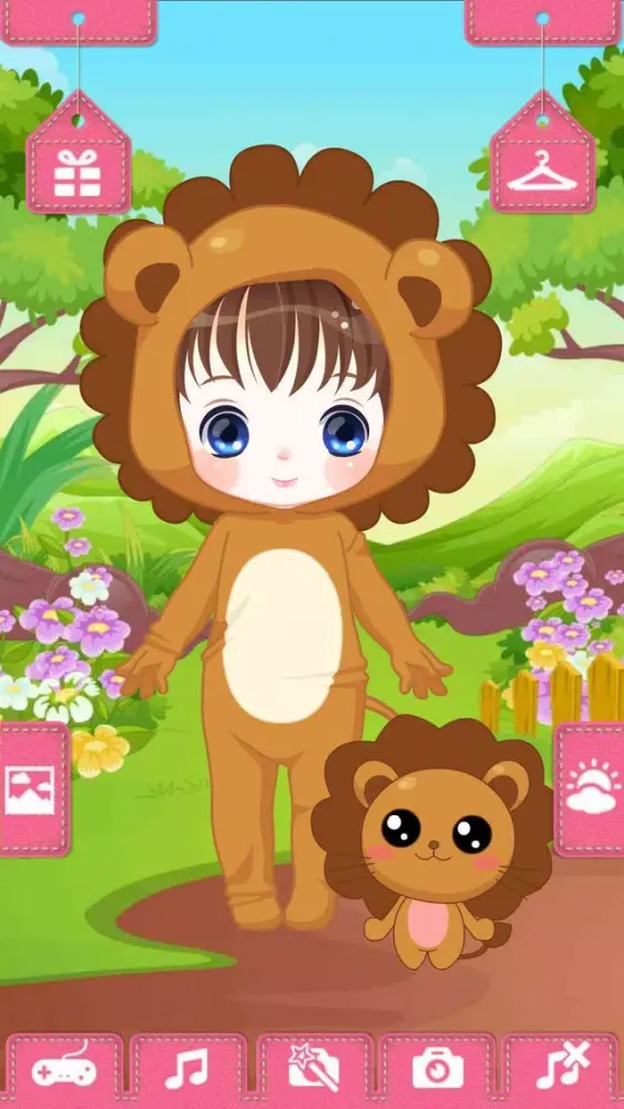 Dress Up Cute Doll-Girl Games应用截图