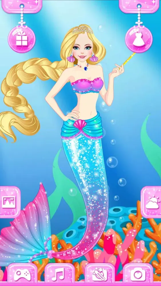 Capturas de pantalla de Magic Mermaid – Funny Beauty Salon Spa Game