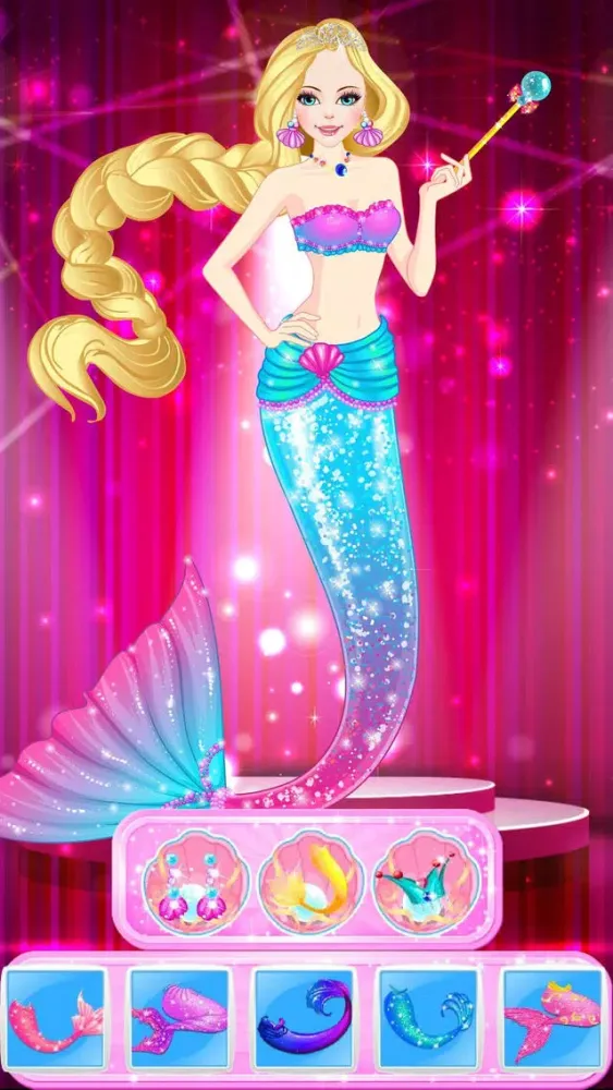 Capturas de pantalla de Magic Mermaid – Funny Beauty Salon Spa Game