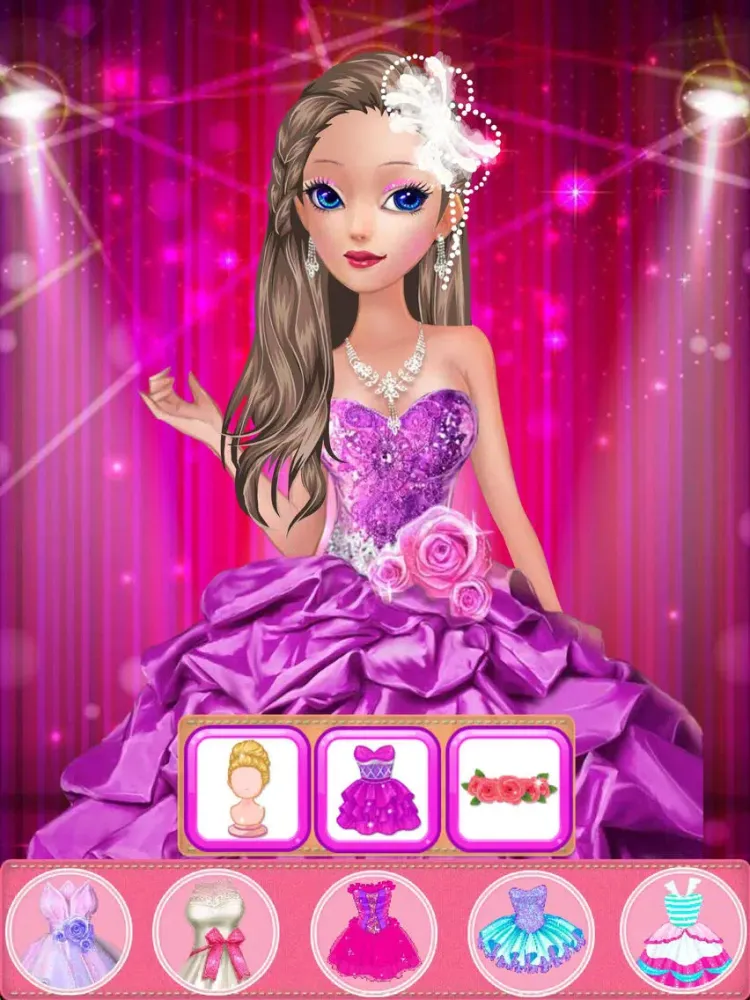 Zrzuty ekranu Prom Princess-Beauty Makeup Games iPad 