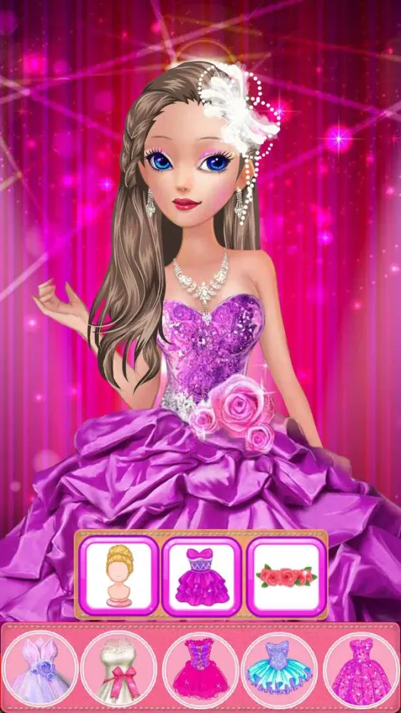 Zrzuty ekranu Prom Princess-Beauty Makeup Games