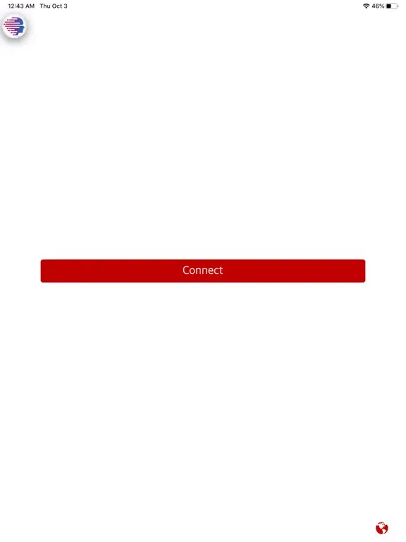 Ảnh chụp màn hình của HajMa Connect iPad 