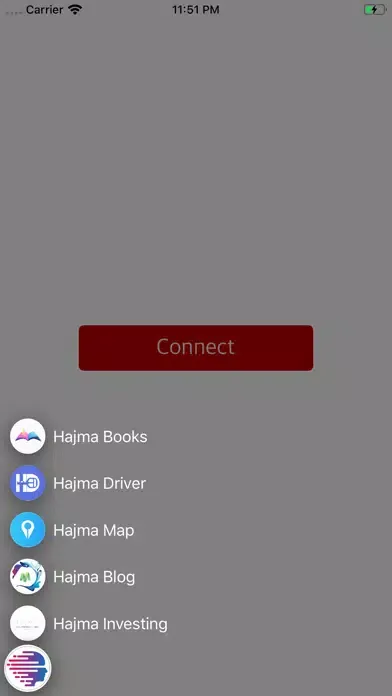 Ảnh chụp màn hình của HajMa Connect