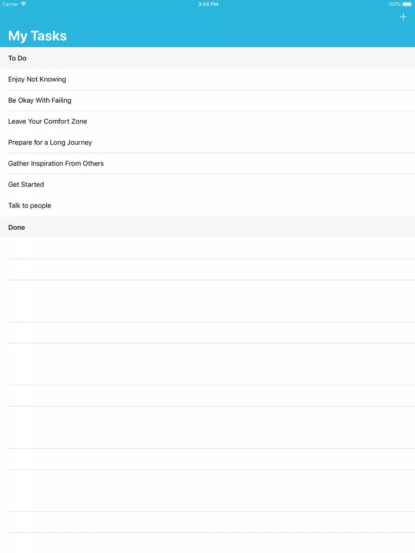 ภาพหน้าจอของ To-Do HajMa iPad 