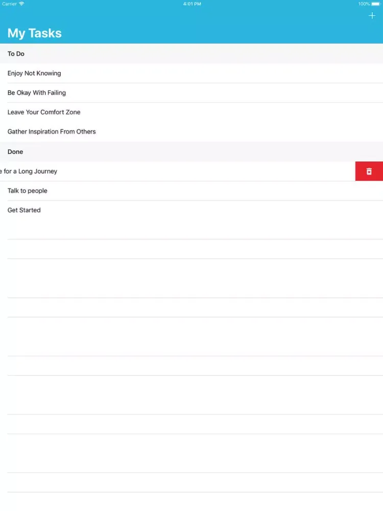 Screenshot di To-Do HajMa iPad 