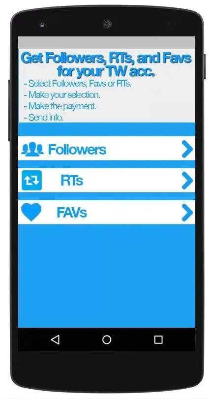 Screenshot di Get Twitter Followers