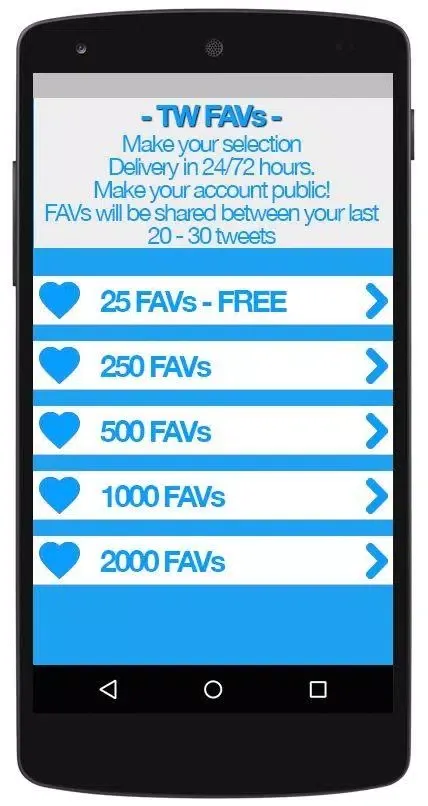 Screenshot di Get Twitter Followers