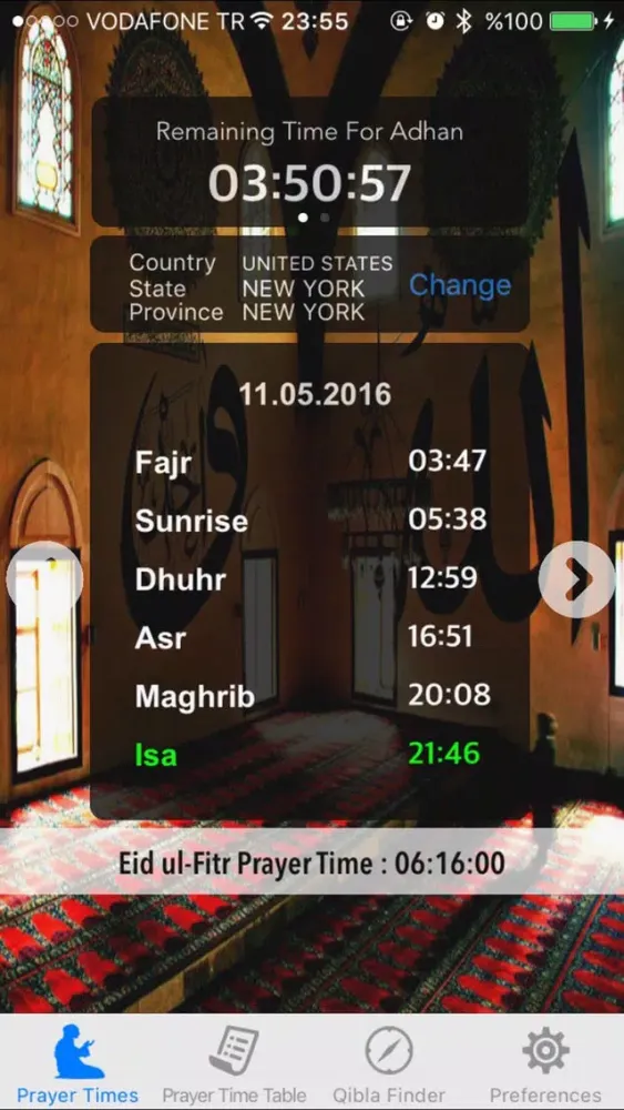 Muslim Prayer - Adhan Timer سکرین شاٹس
