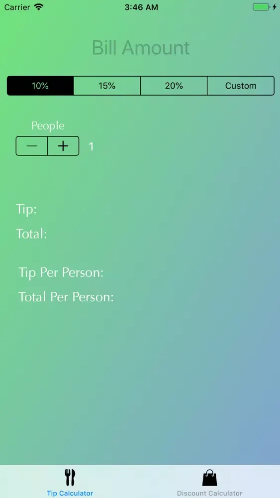 Tip and Discount Calculator应用截图