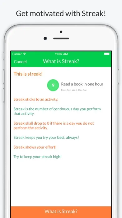 Habits Focus - Achieve Daily Goal, Use Streak For Motivation Ekran Görüntüleri