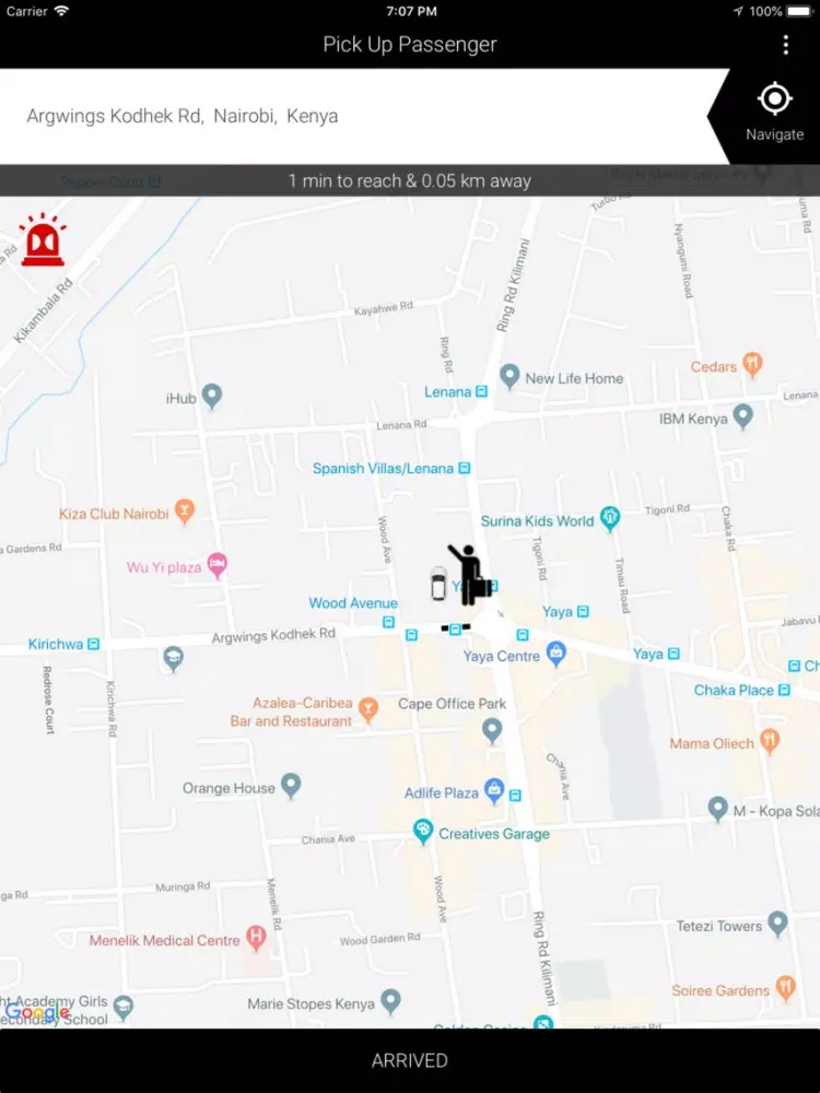 Zrzuty ekranu Haki Driver iPad 