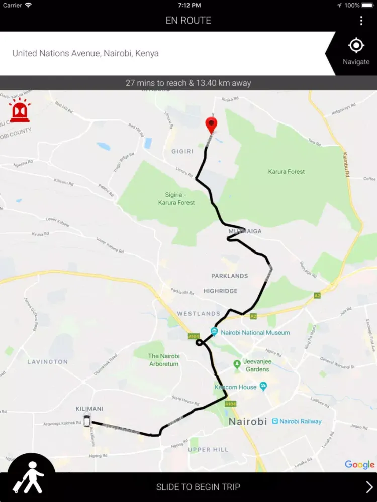 Zrzuty ekranu Haki Driver iPad 