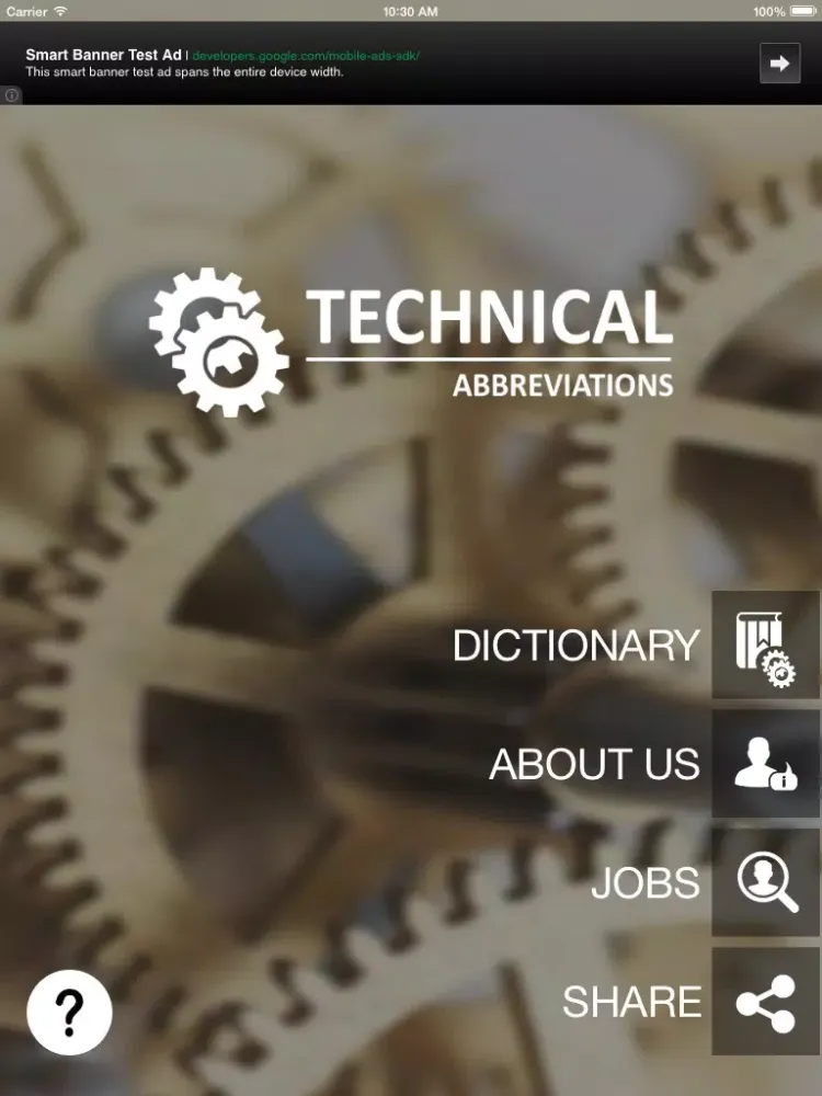 Captures d'écran de Technical Abbreviations iPad 