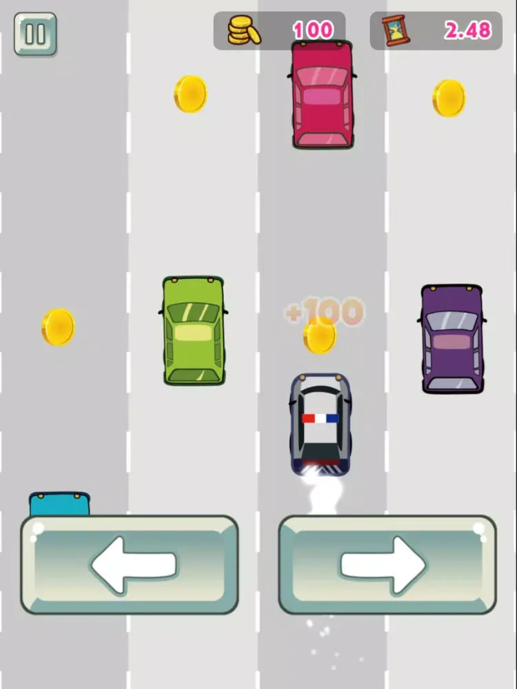 Captures d'écran de Car Drift - Police Drift Car Racing iPad 