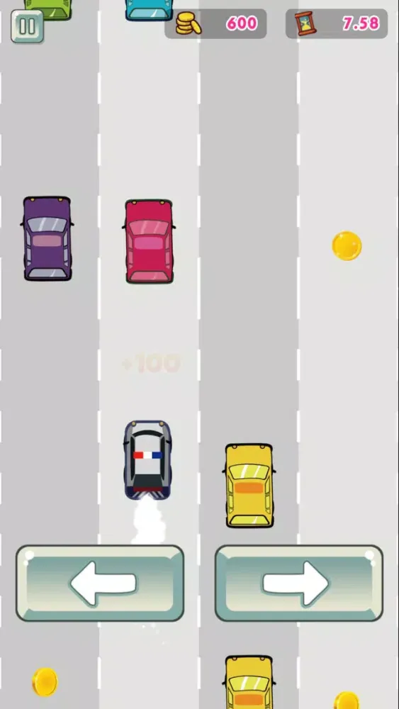 Captures d'écran de Car Drift - Police Drift Car Racing