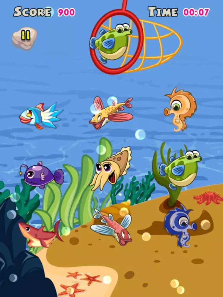 Fishing Free Kids Game iPad  Screenshots