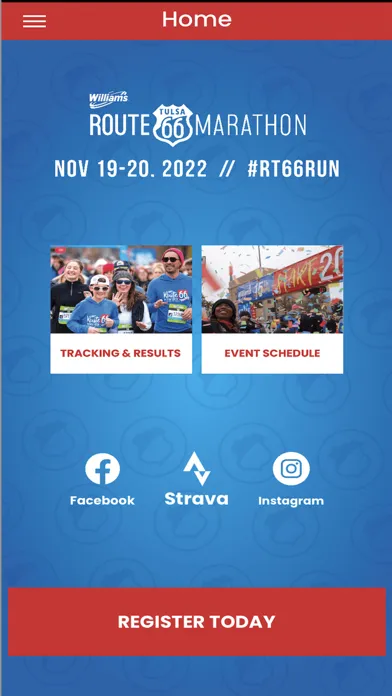 Zrzuty ekranu Route 66 Marathon 2022