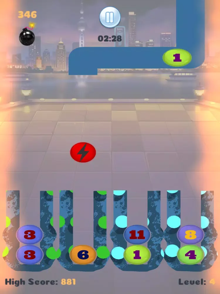 MATHRIS - Pop Balloons iPad  スクリーンショット