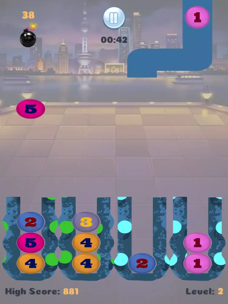 MATHRIS - Pop Balloons iPad  スクリーンショット