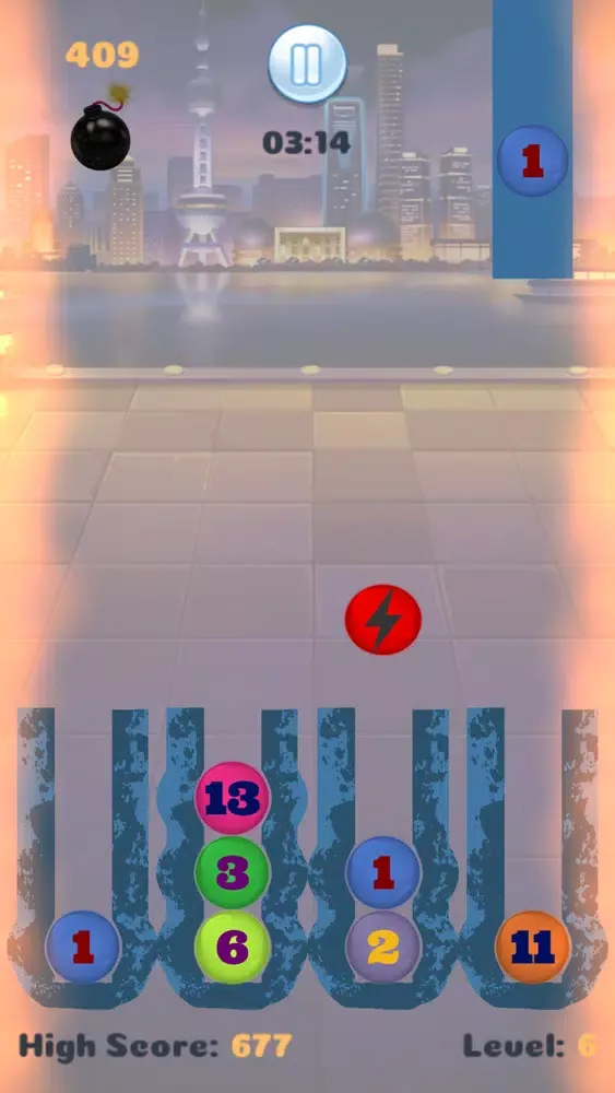 MATHRIS - Pop Balloons スクリーンショット