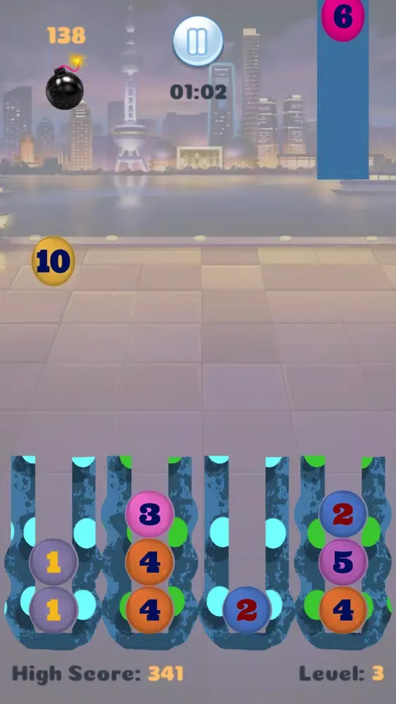 MATHRIS - Pop Balloons スクリーンショット