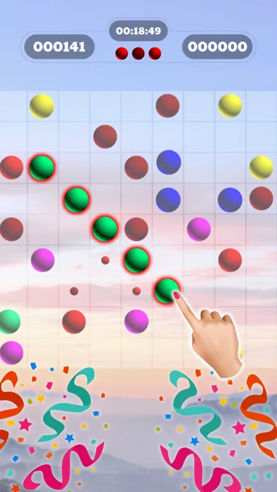 Lines 98: Color Ball Puzzle Screenshots