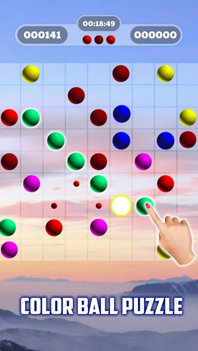 Lines 98: Color Ball Puzzle Screenshots