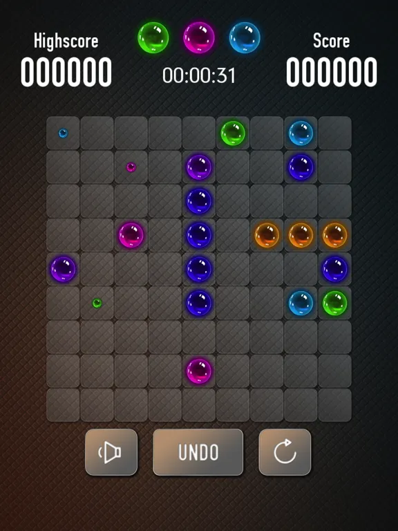 Line 98 Bubble: Color Pearls iPad 应用截图