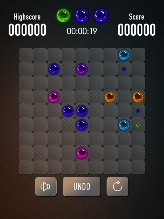 Line 98 Bubble: Color Pearls iPad 应用截图