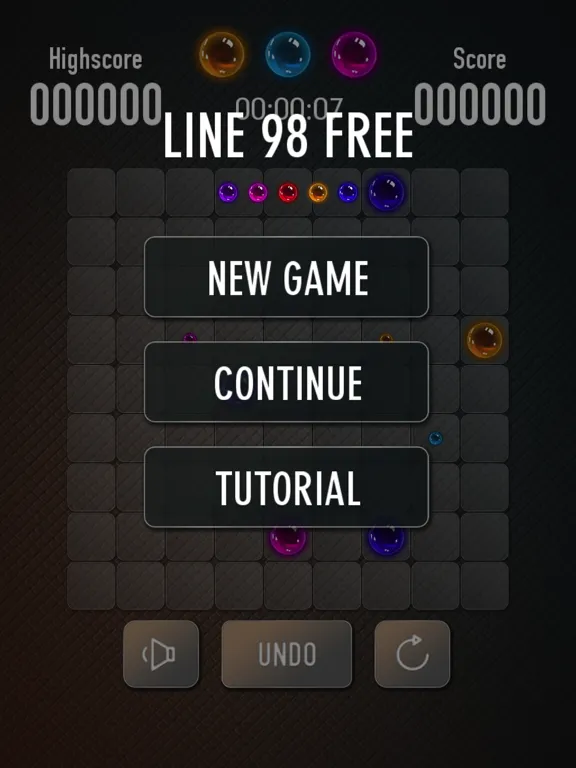 Line 98 Bubble: Color Pearls iPad 应用截图