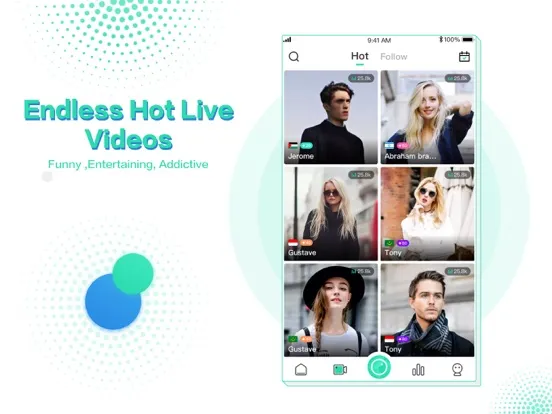 Hala  Voice Chat Community iPad  سکرین شاٹس