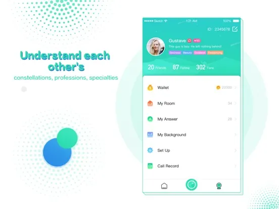 Hala  Voice Chat Community iPad  سکرین شاٹس