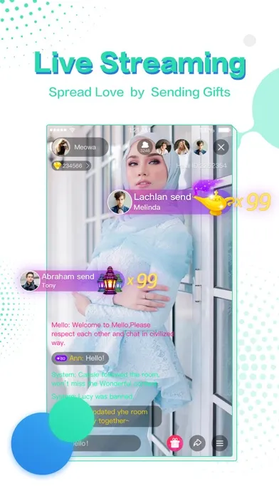 Hala  Voice Chat Community سکرین شاٹس