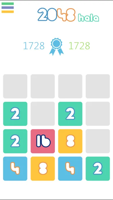 Captures d'écran de 2048 hala - special easy edition inspired by 1010