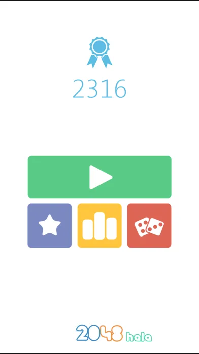Captures d'écran de 2048 hala - special easy edition inspired by 1010