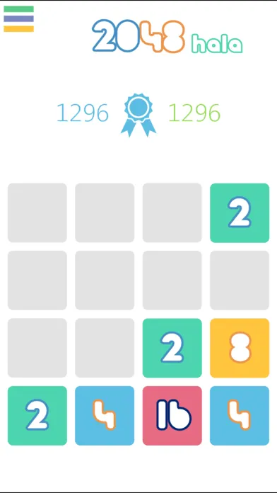 Captures d'écran de 2048 hala - special easy edition inspired by 1010