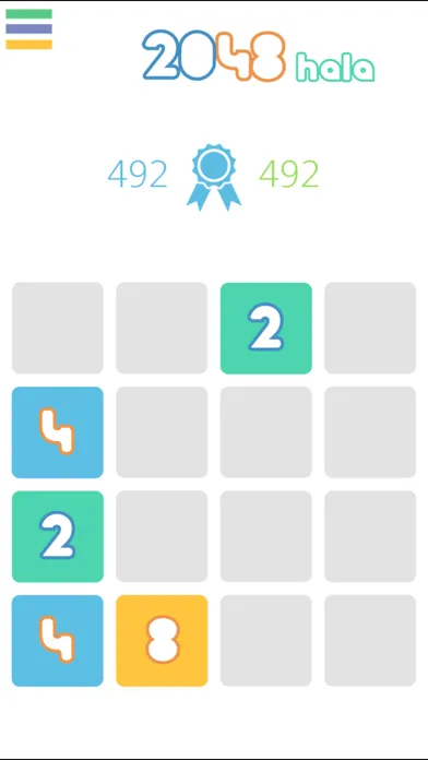 Captures d'écran de 2048 hala - special easy edition inspired by 1010