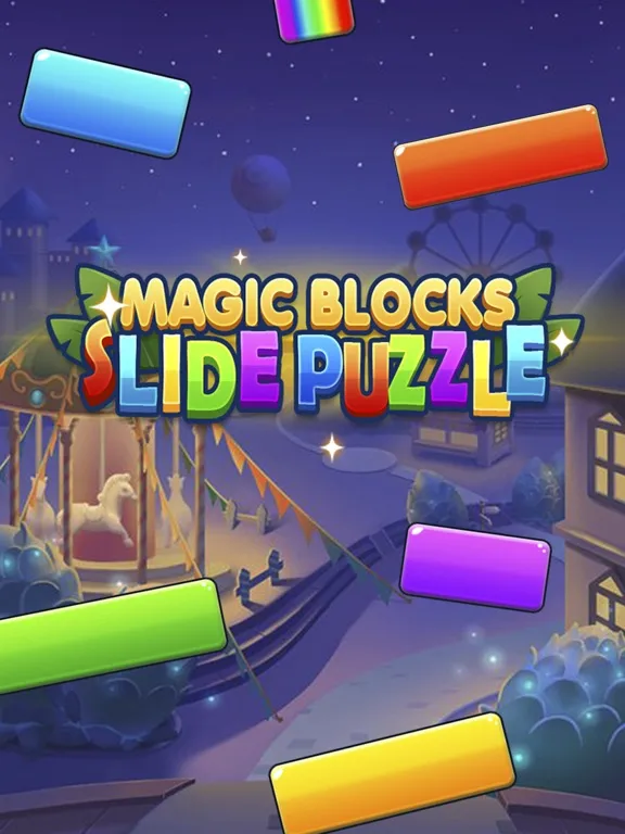 Magic Blocks: Slide Puzzle iPad  Screenshots