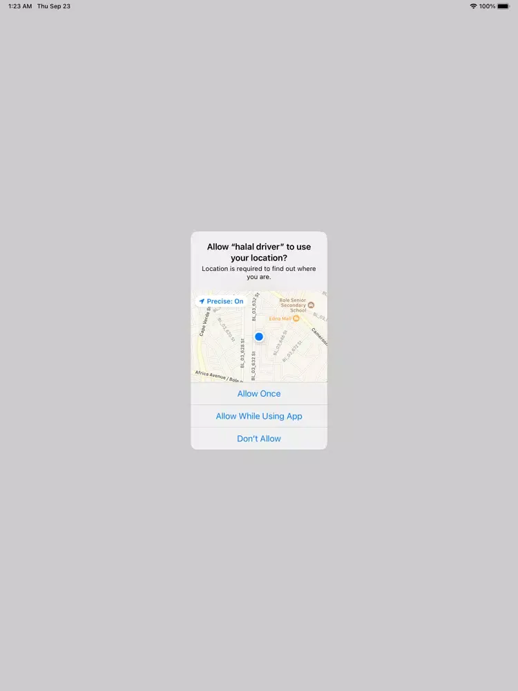 Halal Taxi Driver iPad 应用截图