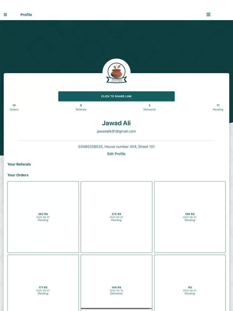Halal Khushboo iPad  Screenshots