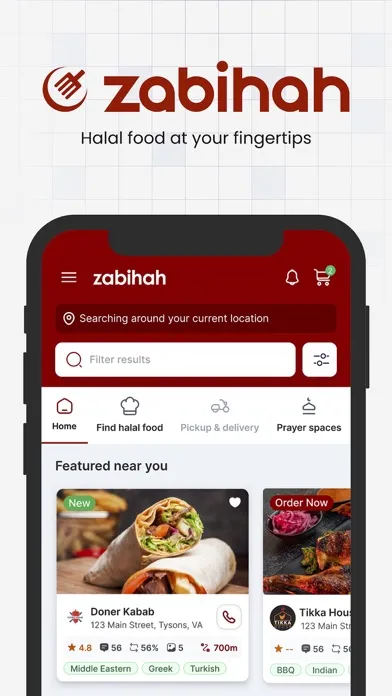 Zabihah: Halal food delivery Screenshots