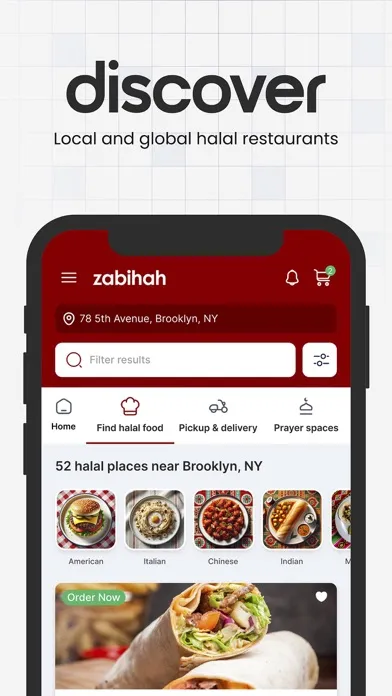 Zabihah: Halal food delivery Screenshots