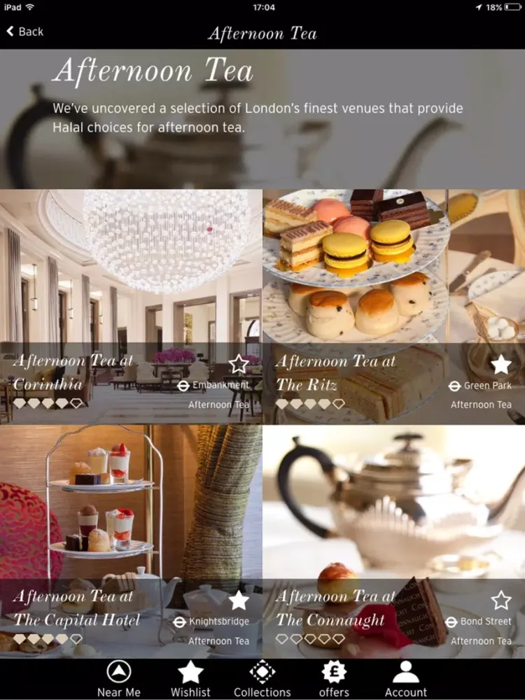Halal Gems Restaurant Finder iPad  स्क्रीनशॉट