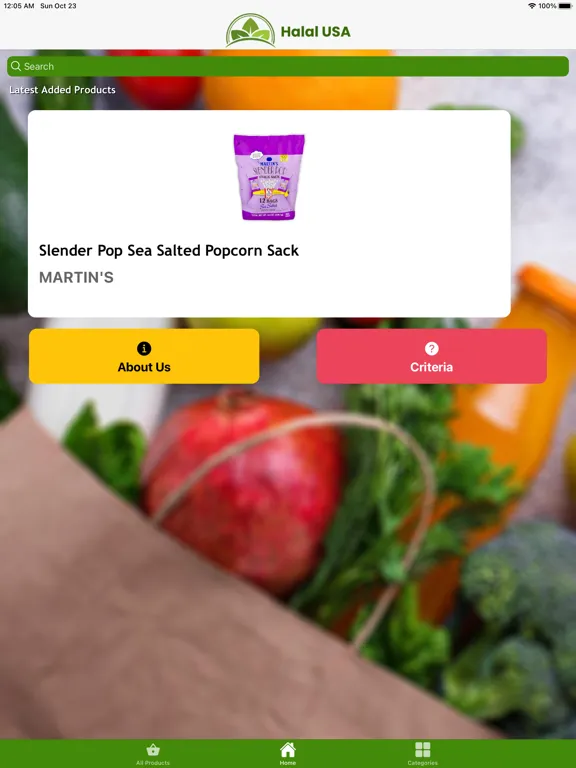 Capturas de pantalla de Halal USA iPad 