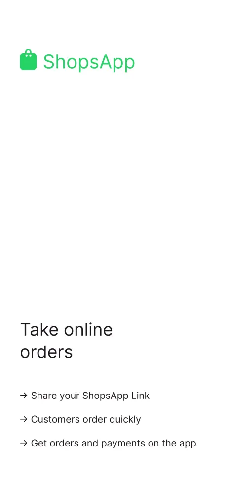 ShopsApp : Take orders應用截圖