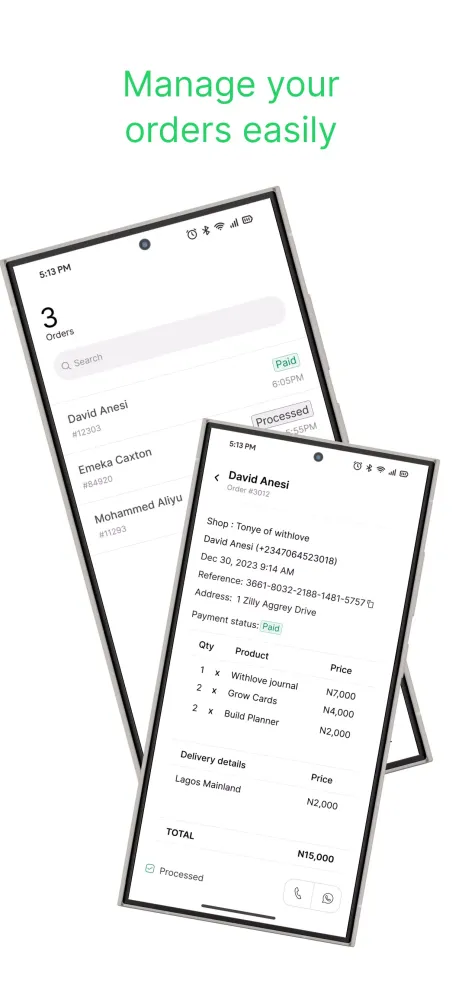 ShopsApp : Take orders應用截圖