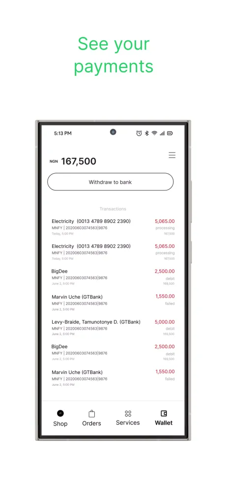 ShopsApp : Take orders應用截圖